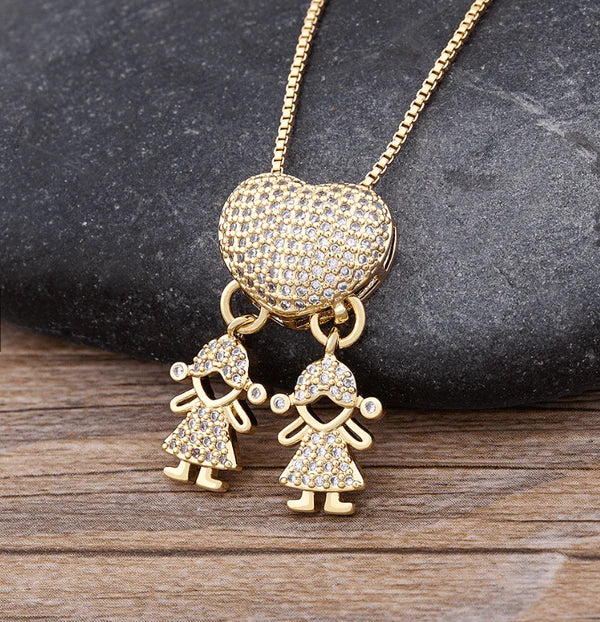 Colar Eterno Amor de Mãe | Banhado em Ouro 18K