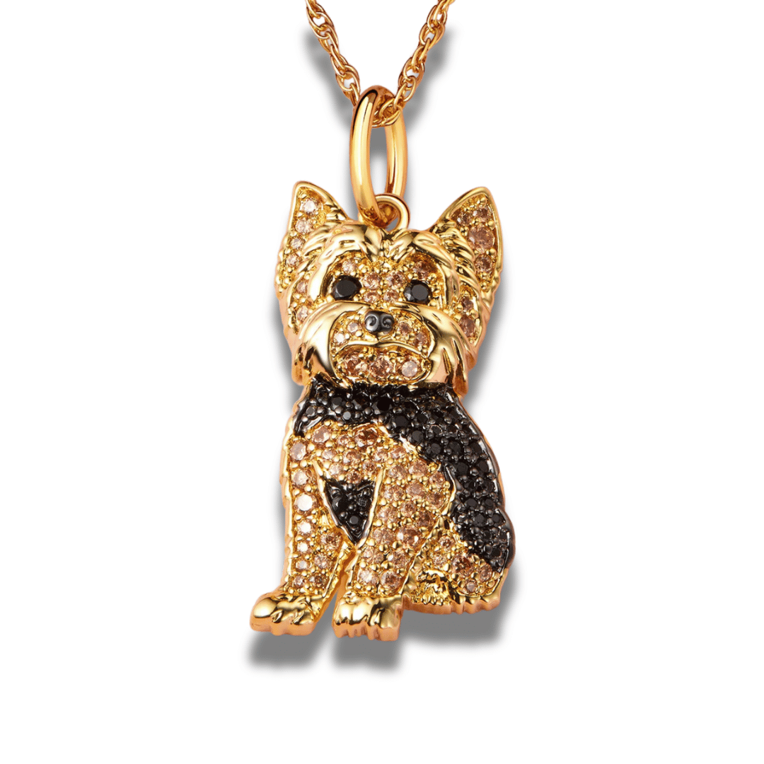 Colar + Pingente Pets | Banhado em Ouro 18K (Escolha Sua Raça)