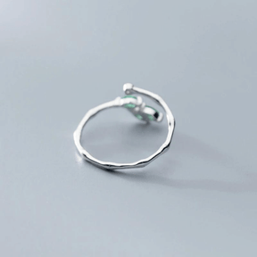 Anel Encanto 100% Prata 925 - Lotus - LUMINOZ