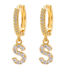 Brincos Celeste - Banhado em Ouro 18K