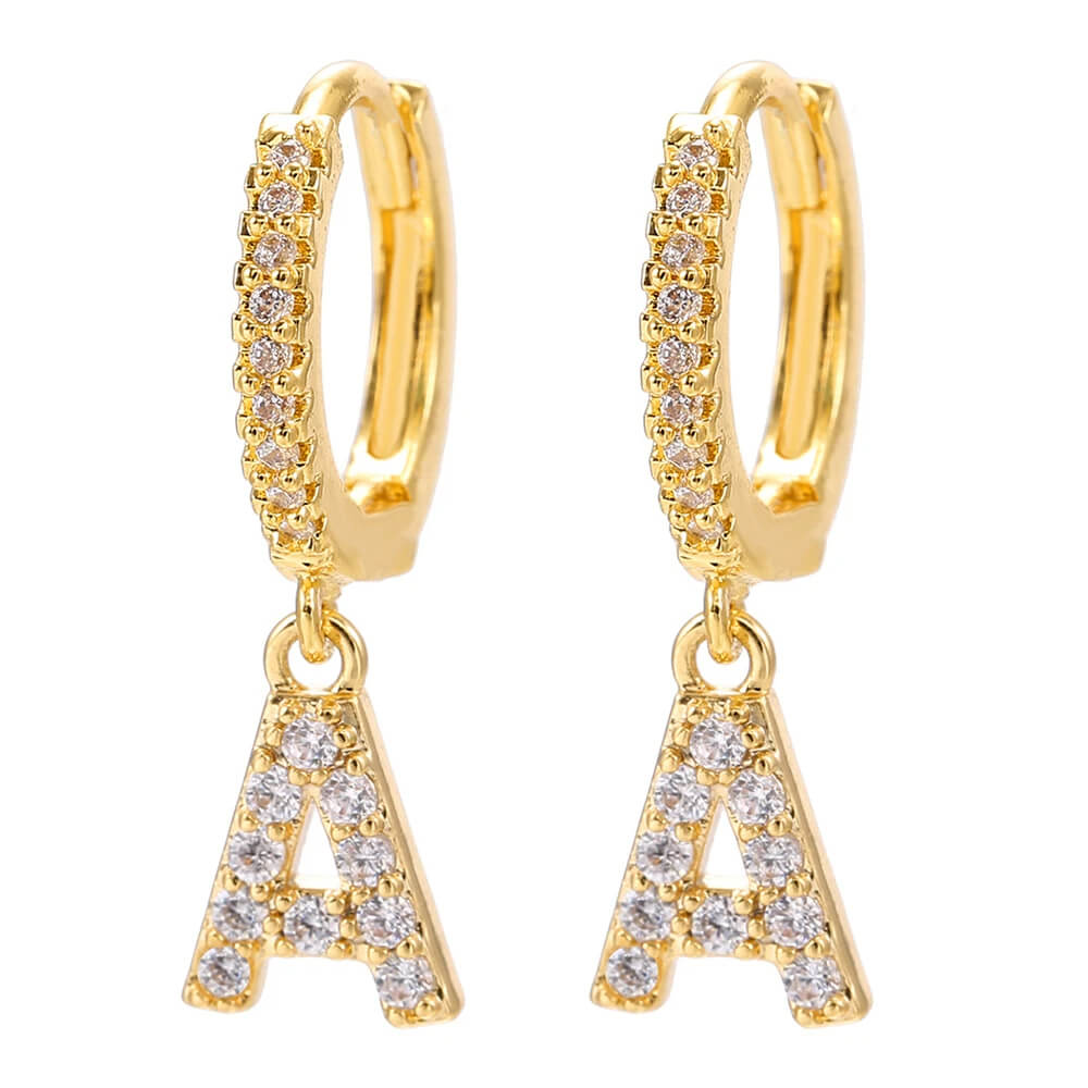 Brincos Celeste - Banhado em Ouro 18K