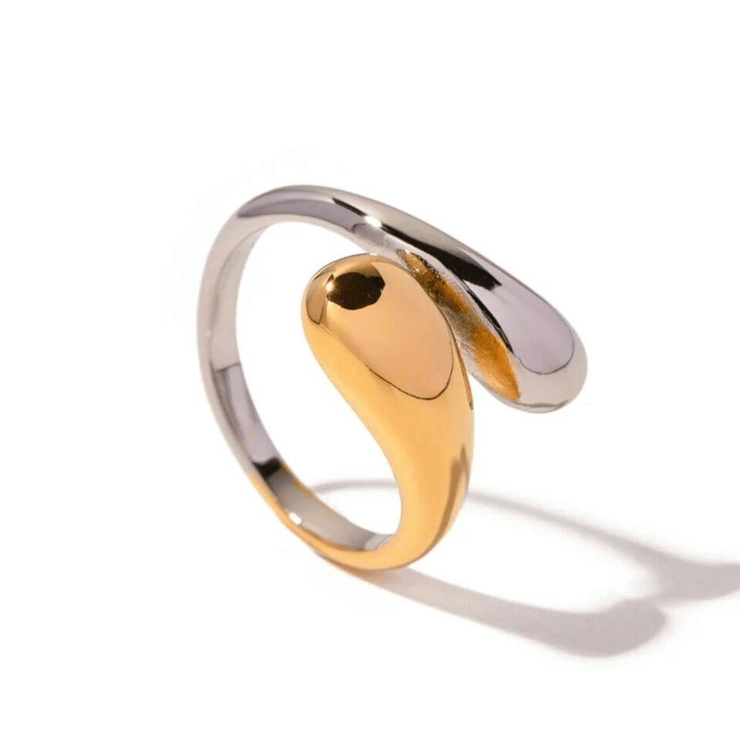 Anel Ajustável - Banhado em Ouro 18K