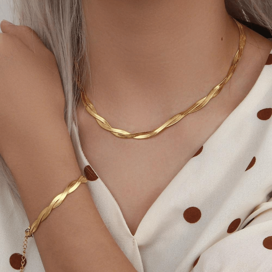 Conjunto de Joias Luna Belle