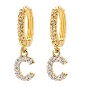 Brincos Celeste - Banhado em Ouro 18K