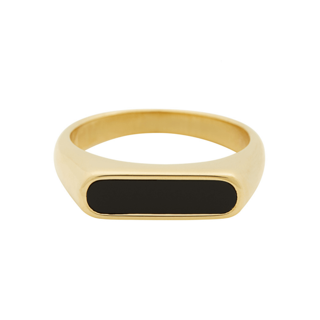 Anel Slim Floreá | Banhado em Ouro 18k