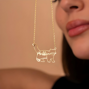 MyCat | Colar + Pingente Personalizado [PERSONALIZAÇÃO GRÁTIS POR TEMPO LIMITADO]