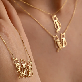 CatLove Colar + Pingente | Personalizado