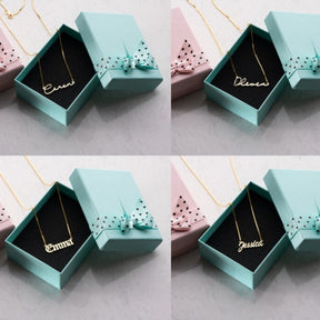 Colar Personalizado com nome banhado a Ouro 18k