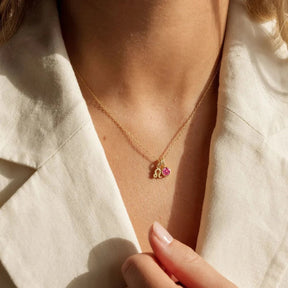 Colar de Signos Personalizado com Naturais | Banhado a Ouro 18K