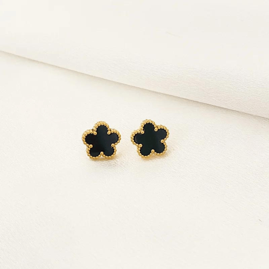 Conjunto Trevo de Quatro Folhas | Banhado em Ouro 18k