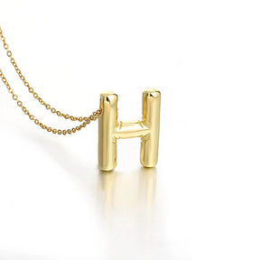 Colar 3D com Iniciais - Banhado em Ouro 18K