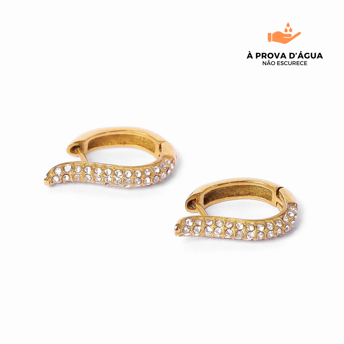 Brincos Veneza - Banhado em Ouro 18k