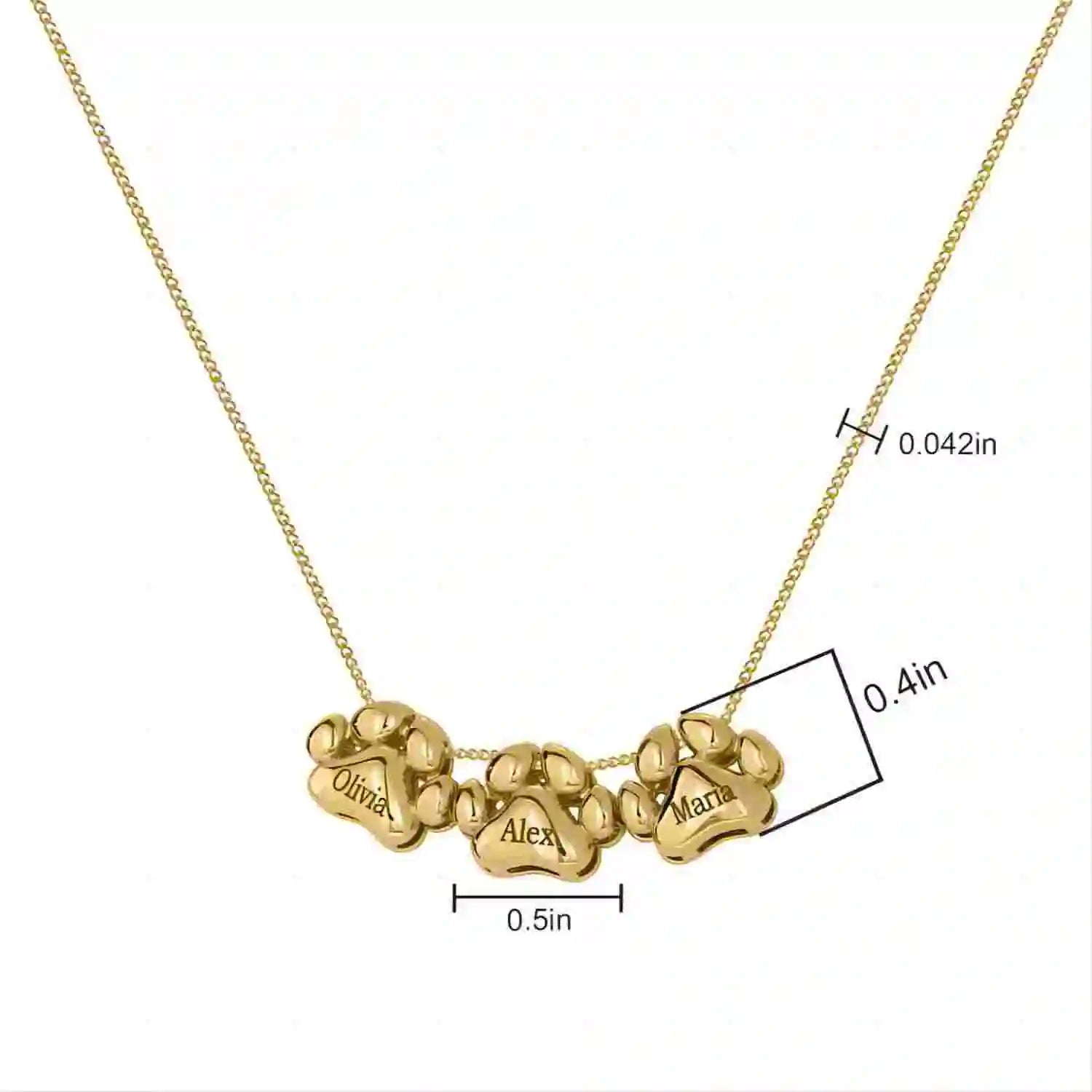 PetHeart | Colar + Pingente Personalizado [PERSONALIZAÇÃO GRÁTIS POR TEMPO LIMITADO]