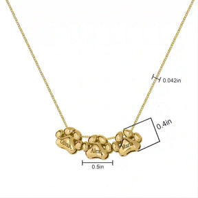 PetHeart | Colar + Pingente Personalizado [PERSONALIZAÇÃO GRÁTIS POR TEMPO LIMITADO]