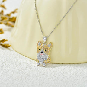 Colar Cute Corgi | Mini Coleção