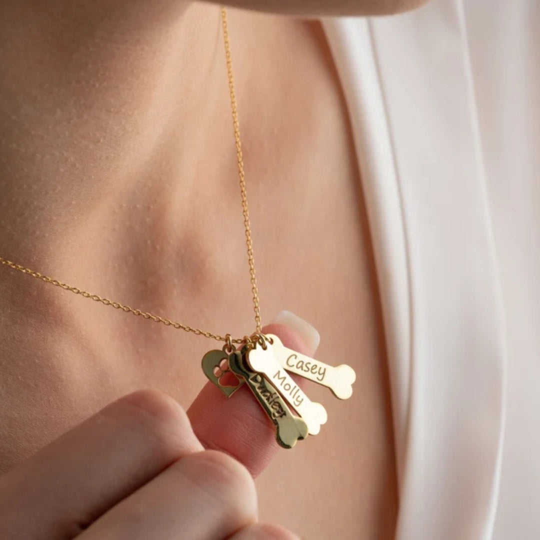 Colar + Pingente PetLove | Personalize
