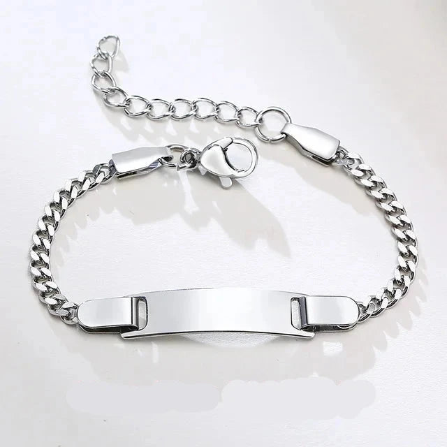 Pulseira Baby Personalizada | Banho em ouro 14K