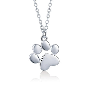 Colar Pegadas do Amor – Prata 925