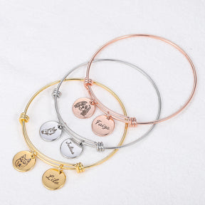 Pulseira PetLume + Pingente  | Banhado
