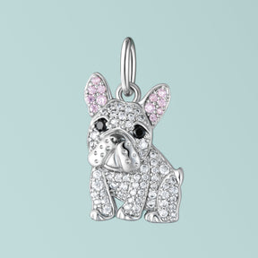 Pingente Bulldog Francês | Banhado em Ouro 18K