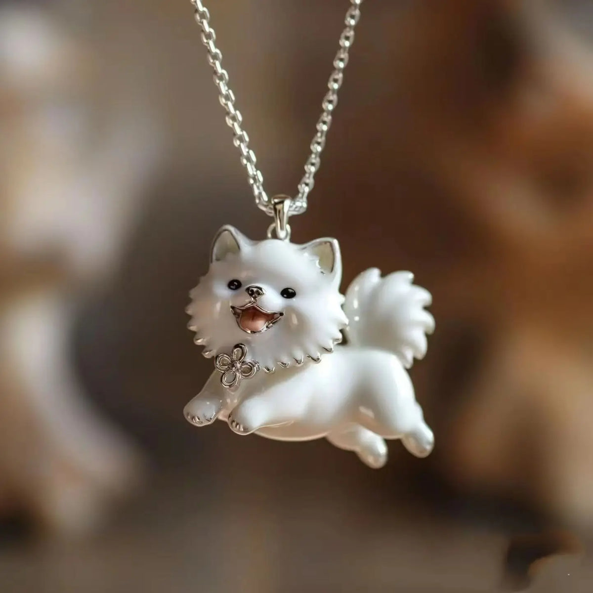 Colar Lulu Encantado | Homenagem ao seu Pomerânia