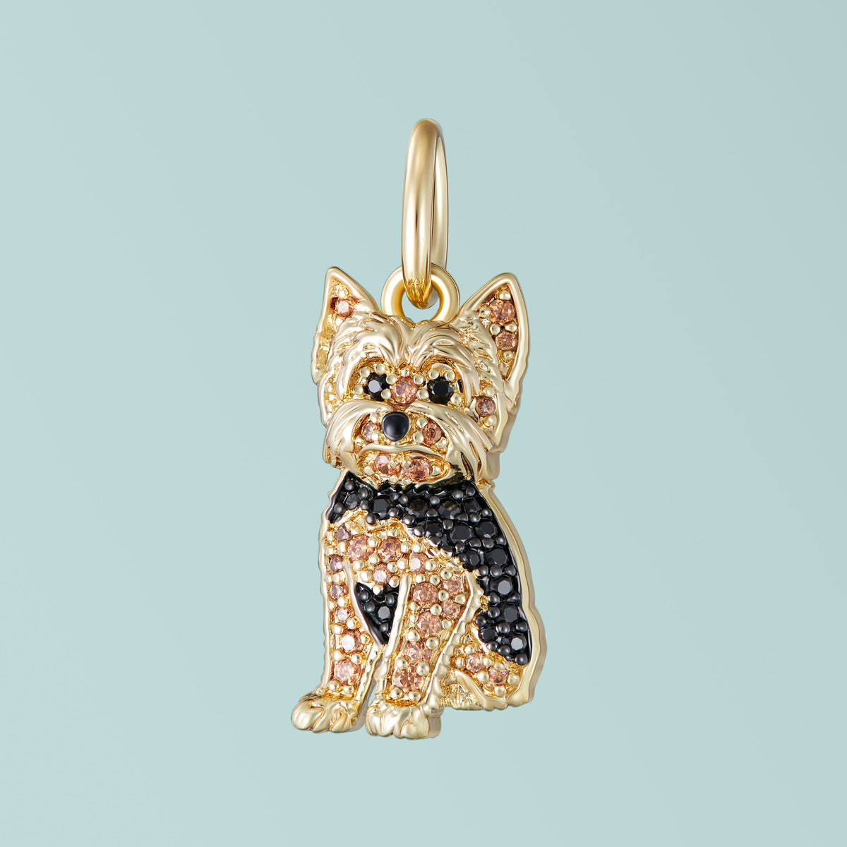 Pingente Yorkshire Terrier | Banhado em Ouro 18K