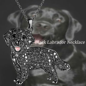 Colar + Pingente Golden Retriever | Banhado em Ouro 18K