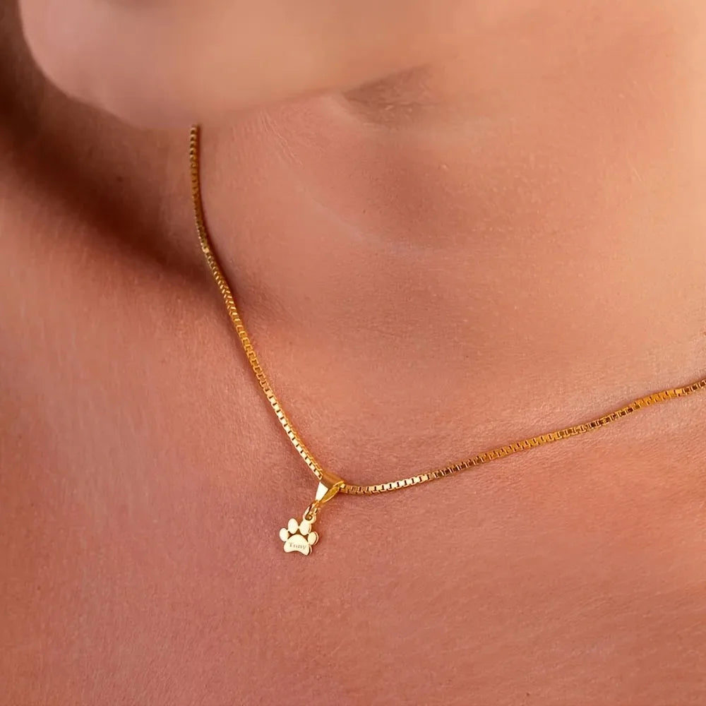 Colar Marca de Amor | com Nome Personalizados