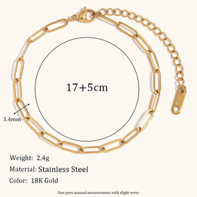 Elo Dourado Figaro | Banhado em Ouro 18k