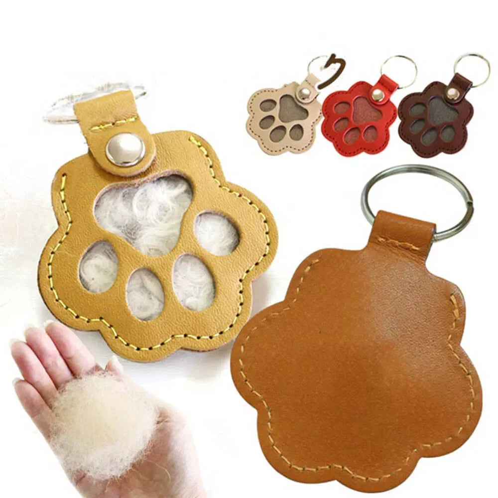Chaveiro Pegada de Lembrança | Couro Premium Personalizado