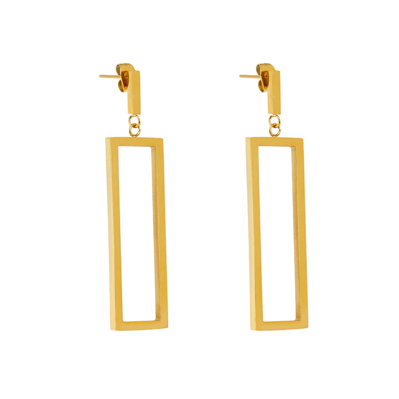 Brincos Paola - Banhados em Ouro 18k