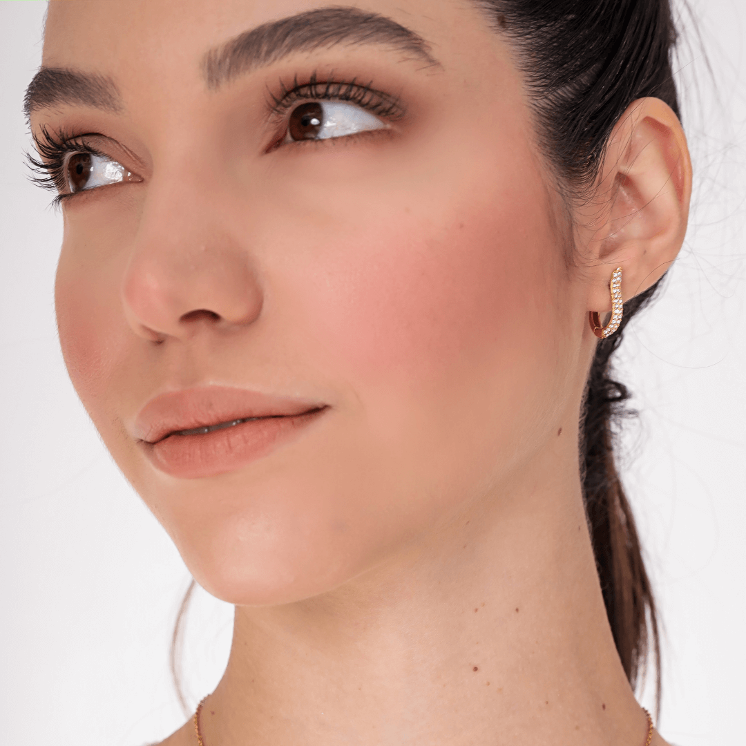 Brincos Veneza - Banhado em Ouro 18k