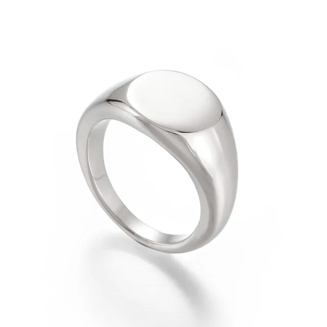 Anel de Dedinho Floreá | Banhado em Ouro 18k