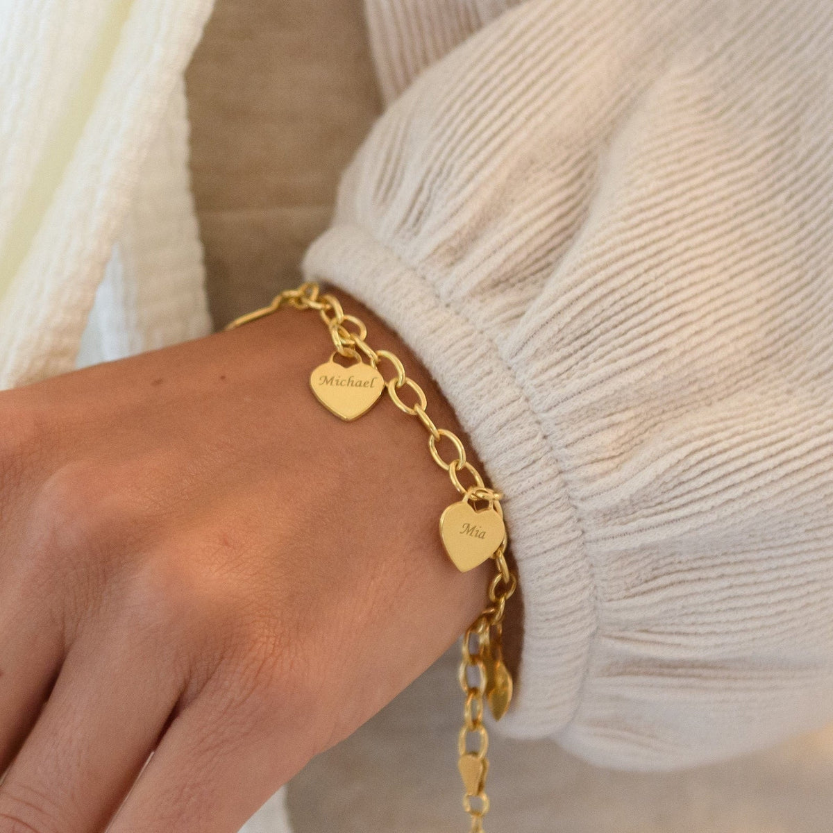 Pulseira Laços Eternos | Personalizado