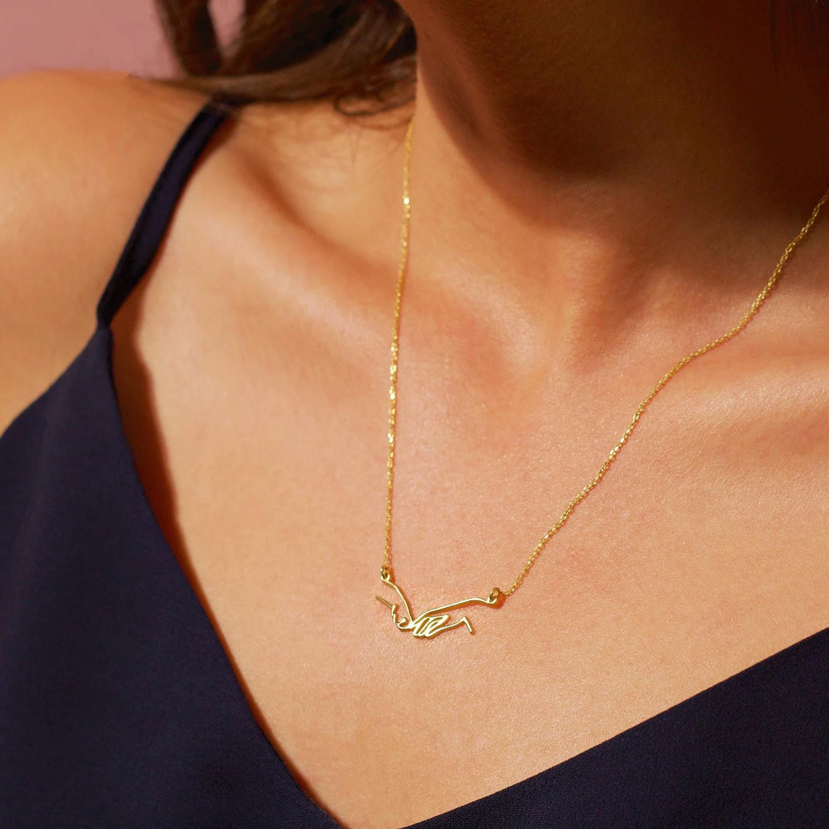 Colar Amor Mão & Pata| Banhado em Ouro 18K