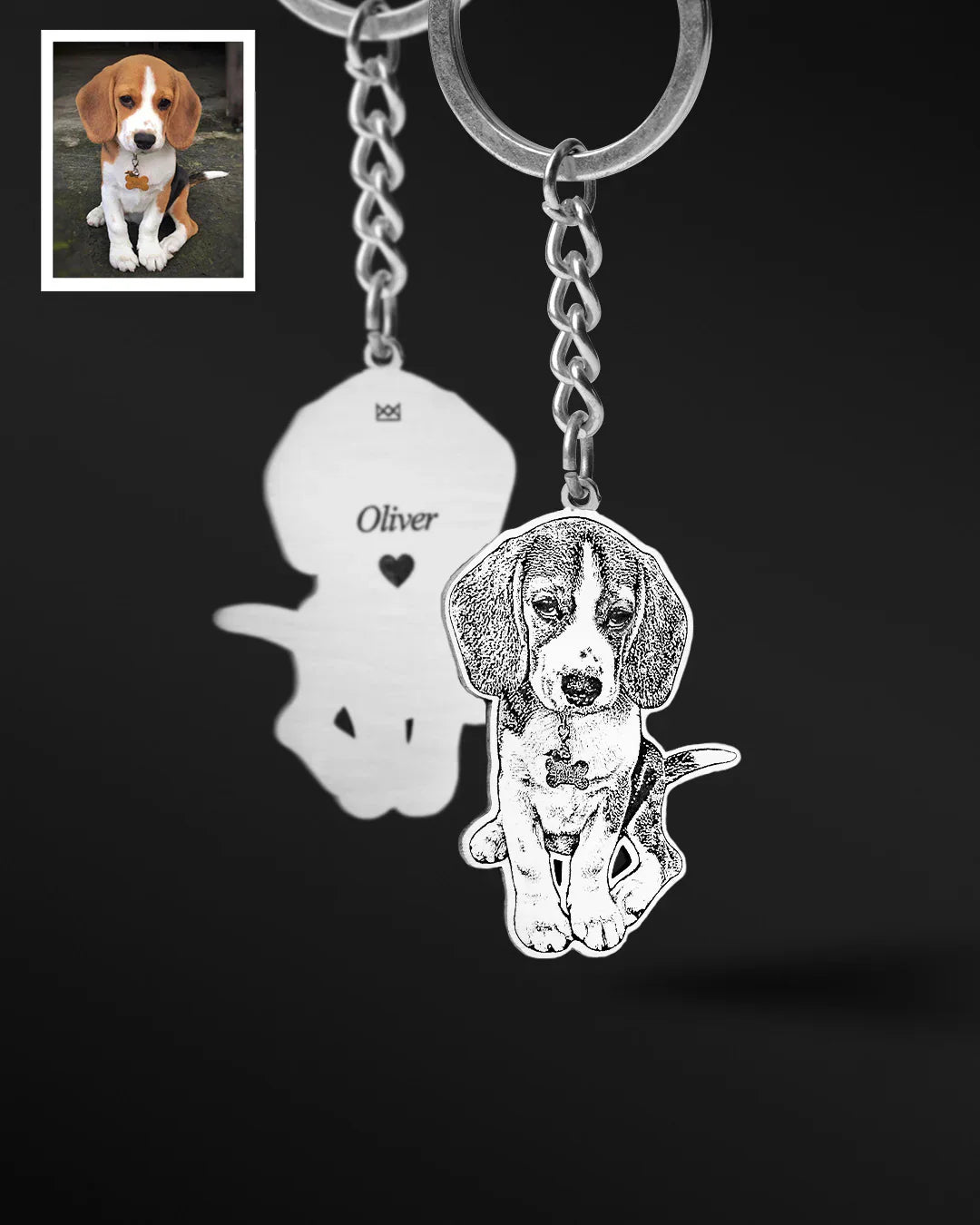 Chaveiro Pet Love - Personalizável