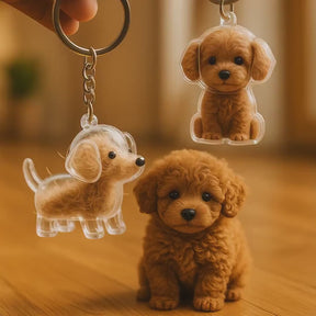 Chaveiro Peludinhos Florea | Amizade Eterna
