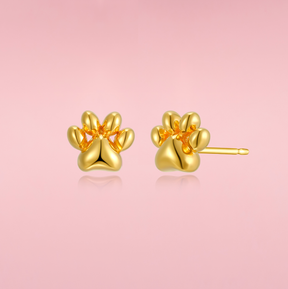 Brincos Patinhas | Banhado em Ouro 18K