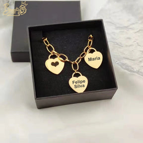 Pulseira Laços Eternos | Personalizado