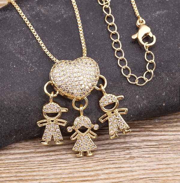 Colar Eterno Amor de Mãe | Banhado em Ouro 18K