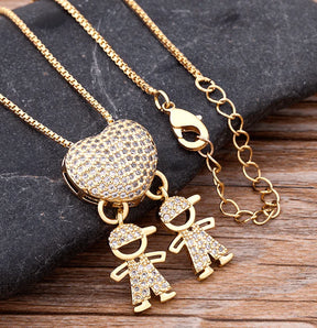 Colar Eterno Amor de Mãe | Banhado em Ouro 18K
