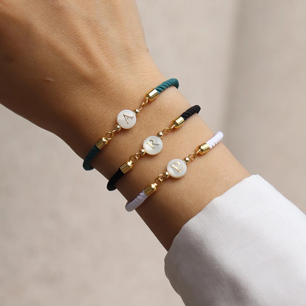 Pulseira Personalizada Marília - Iniciais - LUMINOZ