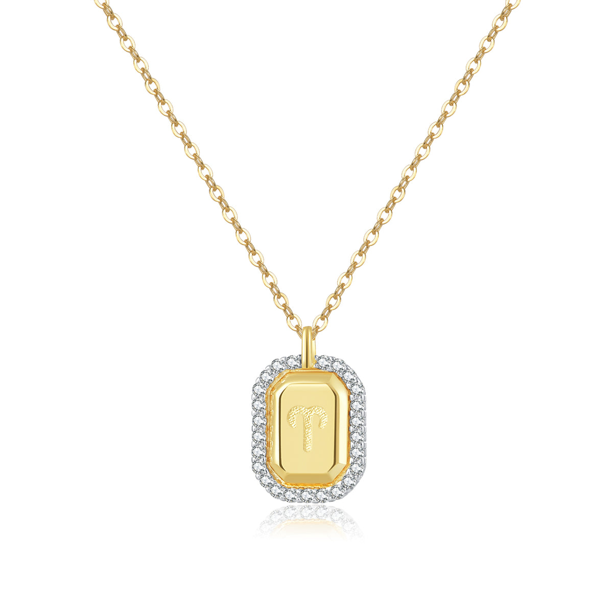 Colares Zodiac - Prata 925 e Banhado em Ouro 18k
